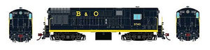 Rapido Trains 44001 HO Scale FM H16-44 Phase III - Standard DC -- Baltimore & Ohio 9740 (blue, yellow, Sans Serif B&O)
