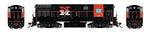 Rapido Trains 44010 HO Scale FM H16-44 Phase III - Standard DC -- New Haven 1605 (McGinnis Scheme, black, vermillion, white)