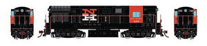 Rapido Trains 44012 HO Scale FM H16-44 Phase III - Standard DC -- New Haven 1612 (McGinnis Scheme, black, vermillion, white)