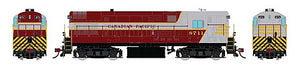 Rapido Trains 44029 HO Scale FM H16-44 Phase III - Standard DC -- Canadian Pacific 8710 (maroon, gray, Block Lettering)