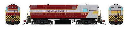 Rapido Trains 44029 HO Scale FM H16-44 Phase III - Standard DC -- Canadian Pacific 8710 (maroon, gray, Block Lettering)