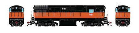 Rapido Trains 44507 HO Scale FM H16-44 Phase III - Sound and DCC -- Milwaukee Road 435 (orange, black)
