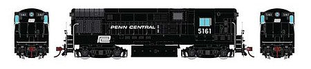 Rapido Trains 44517 HO Scale FM H16-44 Phase III - Sound and DCC -- Penn Central 5161 (black, white, Logo on Frame)