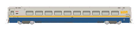 Rapido Trains 508008 N Scale LRC Coach - Ready to Run -- Undecorated