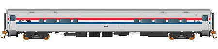 Rapido Trains 528025 N Scale Horizon Fleet Dinette - Ready to Run -- Amtrak 53504 (Phase III Late, silver, wider window band)