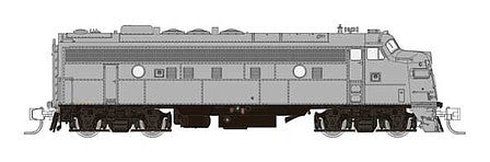 Rapido Trains 530519 N Scale GMD FP9A CN Style - LokSound and DCC -- Undecorated, E Class, 48" Fans