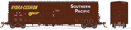 Rapido Trains 537002A N Scale Class B-100-40 Plug-Door Boxcar - Ready to Run -- Southern Pacific Random # from Set 2 (As-Delivered, Boxcar Red, white, yello