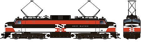 Rapido Trains 84001 HO Scale EP-5 "Jet" Electric - Standard DC -- New Haven 370 (As-Delivered Scheme, No Vents, red, black, white)