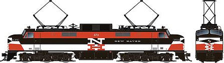 Rapido Trains 84006 HO Scale EP-5 "Jet" Electric - Standard DC -- New Haven 376 (As-Delivered Scheme with Vents, red, black, white)