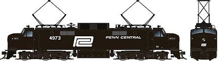 Rapido Trains 84513 HO Scale EP-5 "Jet" Electric - Sound & DCC -- Penn Central 4977 (with Vents, red, black, white)