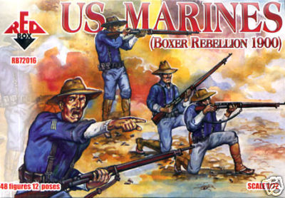 Red Box Figures 72016 1/72 US Marines Boxer Rebellion 1900 (48)