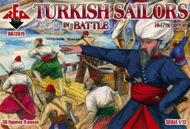 Red Box Figures 72079 1/72 Turkish Sailors in Battle XVI-XVII Century (36)