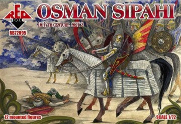 Red Box Figures 72095 1/72 Osman Sipahi XVI-XVII Century Set #2 (12 Mtd)