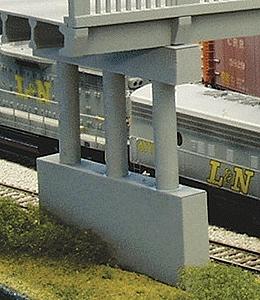 Rix Products 100 HO Scale Highway Pier -- Circa 1930s & 1940s