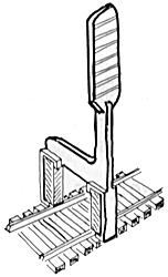 Rix Products 14 HO Scale Rix Sticker -- Magnetic Uncoupling Tool