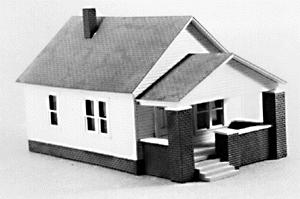 Rix Products 204 HO Scale Porch kit -- 1/2 x 1" 1.3 x 2.5cm