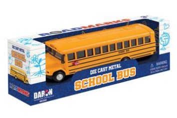 Realtoy 3500 Yellow School Bus (7.5"L) (Die Cast)