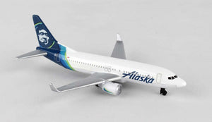 Realtoy 3994 Alaska Airlines B737 (5" Wingspan) (Die Cast)