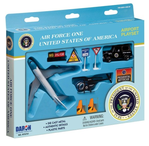 Realtoy 5731 Air Force One Airport Die Cast Playset (12pc Set)