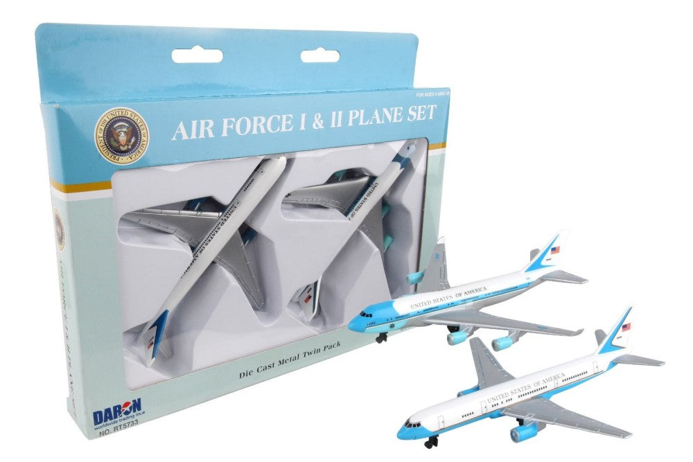 Realtoy 5733 Air Force One & Two Planes Die Cast Set