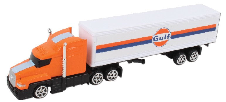 Realtoy 79631 Gulf Tractor Trailer (7.5"L) (Die Cast/Plastic)