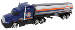 Realtoy 79632 Gulf Tanker Truck (7.5"L) (Die Cast/Plastic)