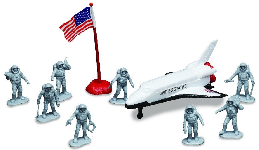 Realtoy 99990 NASA Space Astronauts Plastic Playset (11pc)