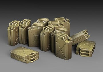 Royal Model 899 1/35 WWII Italian Jerry Cans (12) (Resin/Photo-Etch)