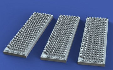 Royal Model 916 Assorted Bolts No.2 for All Scales (Resin)