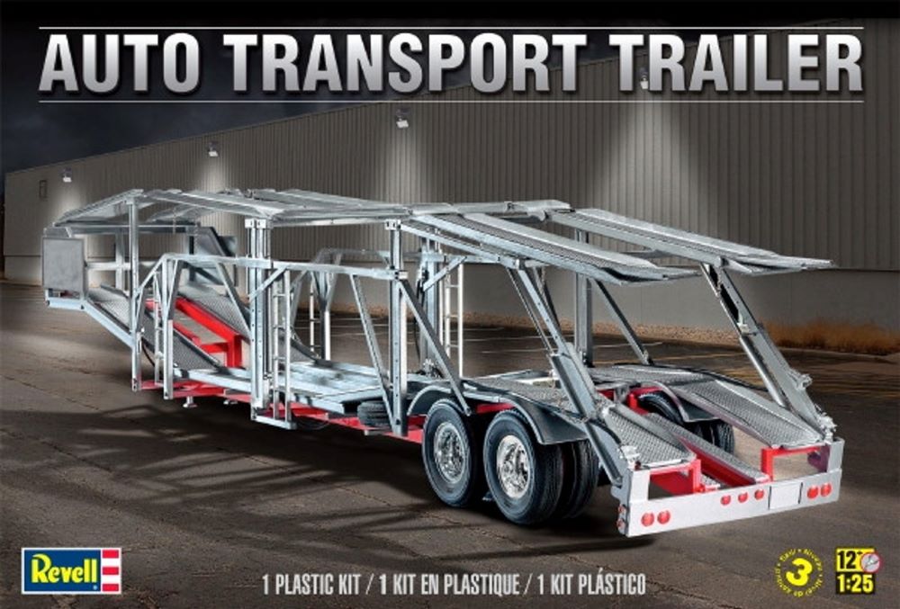 Revell Monogram 1509 1/25 Auto Transport Trailer