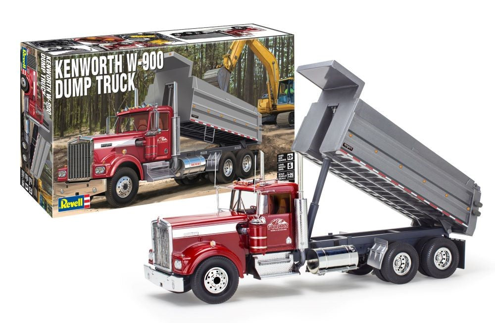 Revell Monogram 2628 1/25 Kenworth W900 Dump Truck