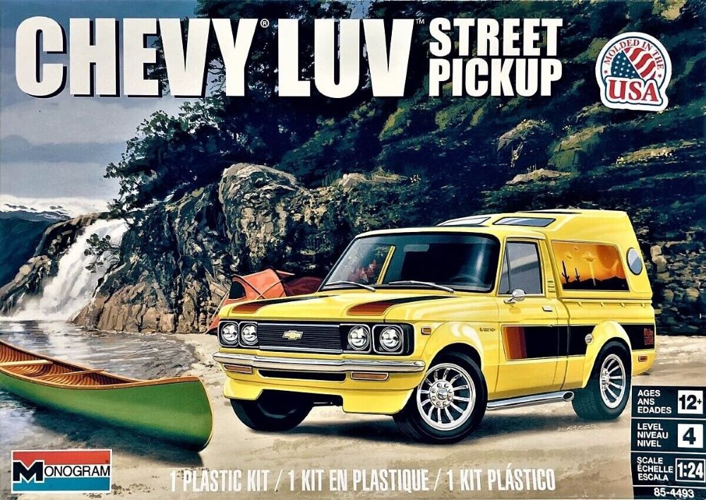 Revell Monogram 4493 1/24 Chevy LUV Street Pickup Truck