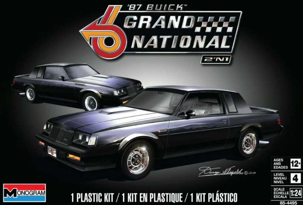 Revell Monogram 4495 1/24 1987 Buick Grand National (2 in 1)