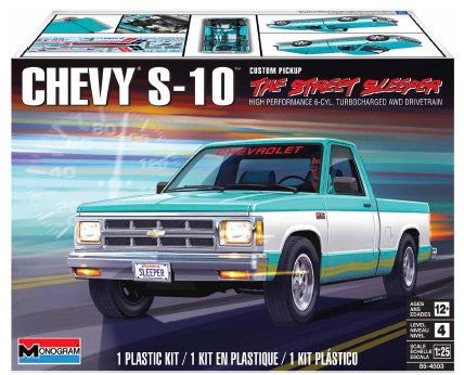 Revell Monogram 4503 1/25 1993 Chevy S10 Custom Pickup Truck