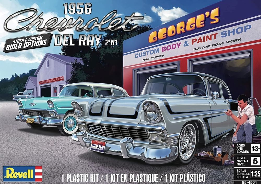 Revell Monogram 4504 1/25 1956 Chevrolet Del Ray (2 in 1)