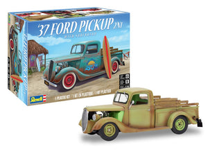 Revell Monogram 4516 1/25 1937 Ford Pickup Truck w/Surfboard (2 in 1)