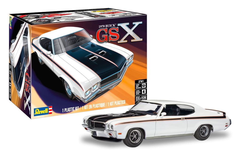 Revell Monogram 4522 1/24 1970 Buick GSX (2 in 1)