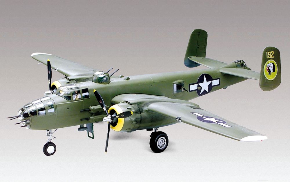 Revell Monogram 5512 1/48 B25J Mitchell Bomber