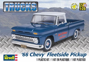 Revell Monogram 7225 1/25 1966 Chevy Fleetside Pickup Truck