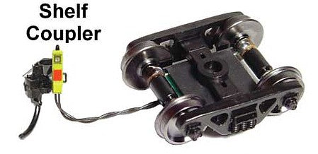 Ring Engineering EOT33GS HO Scale End of Train Device w/Standard Wire - Assembled -- With Shelf Coupler, Green Case, 33" Wheels