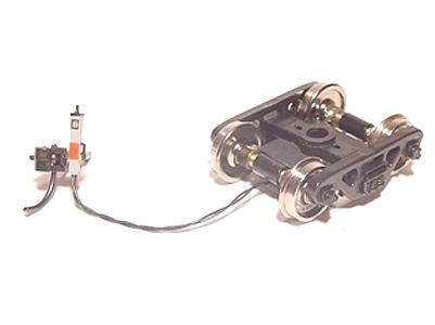Ring Engineering EOT33LW HO Scale End of Train Device w/Long Wire - Assembled -- Gray Case, 33" Wheels