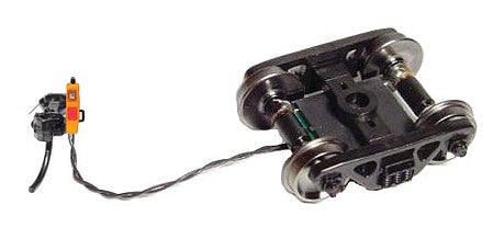 Ring Engineering EOT33LWO HO Scale End of Train Device w/Long Wire - Assembled -- Orange Case, 33" Wheels