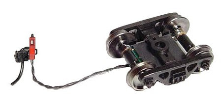 Ring Engineering EOT33LWR HO Scale End of Train Device w/Long Wire - Assembled -- Red Case, 33" Wheels