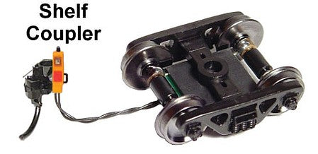 Ring Engineering EOT33OS HO Scale End of Train Device w/Kadee #119 Shelf Coupler, Standard Wire Length -- Orange Case, 33" Wheels