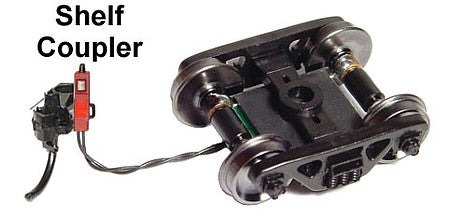 Ring Engineering EOT33RS HO Scale End of Train Device w/Kadee #119 Shelf Coupler, Standard Wire Length -- Red Case, 33" Wheels