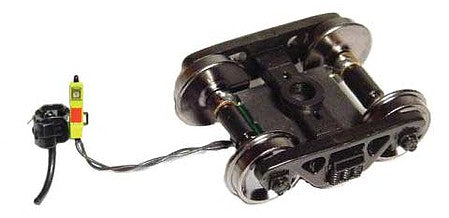 Ring Engineering EOT36G HO Scale End of Train Device w/Standard Wire - Assembled -- Green Case, 36" Wheels