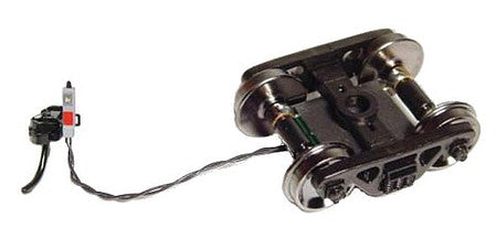 Ring Engineering EOT36LW HO Scale End of Train Device w/Long Wire - Assembled -- Gray Case, 36" Wheels