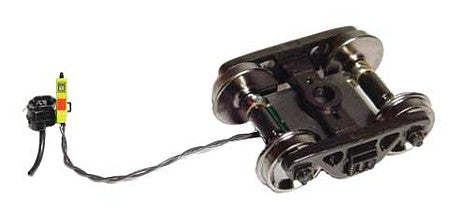 Ring Engineering EOT36LWG HO Scale End of Train Device w/Long Wire - Assembled -- Green Case, 36" Wheels