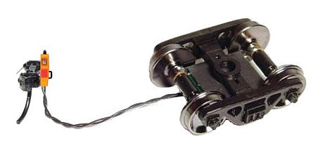 Ring Engineering EOT36LWO HO Scale End of Train Device w/Long Wire - Assembled -- Orange Case, 36" Wheels