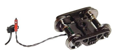 Ring Engineering EOT36LWR HO Scale End of Train Device w/Long Wire - Assembled -- Red Case, 36" Wheels